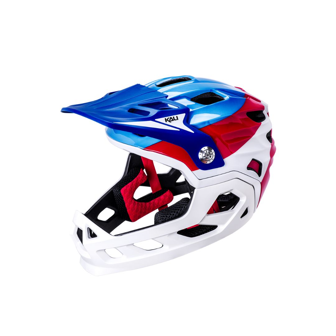 Image Kali Maya full Face Enfant LIGNÉ BLANC T/U